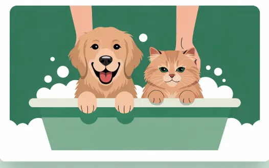 How often should you bathe your dog or cat?