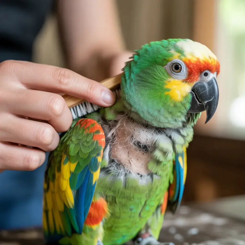 Parrot Losing feather