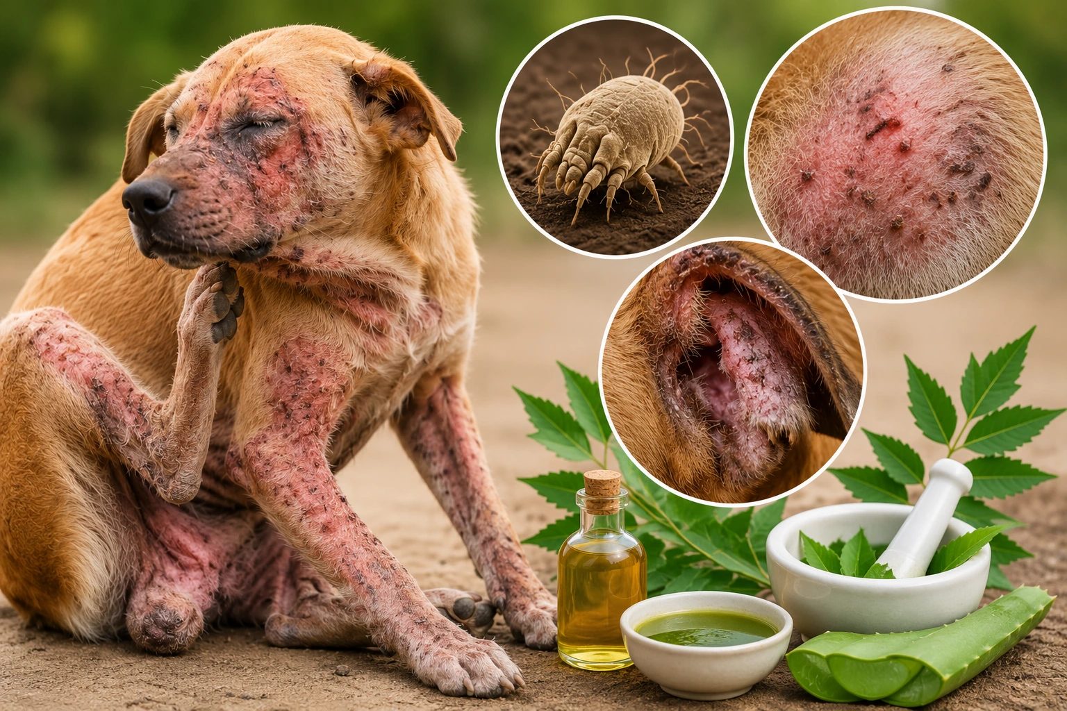 Dog Mange Types, Symptoms & Home Treatment Guide for Pet Owners