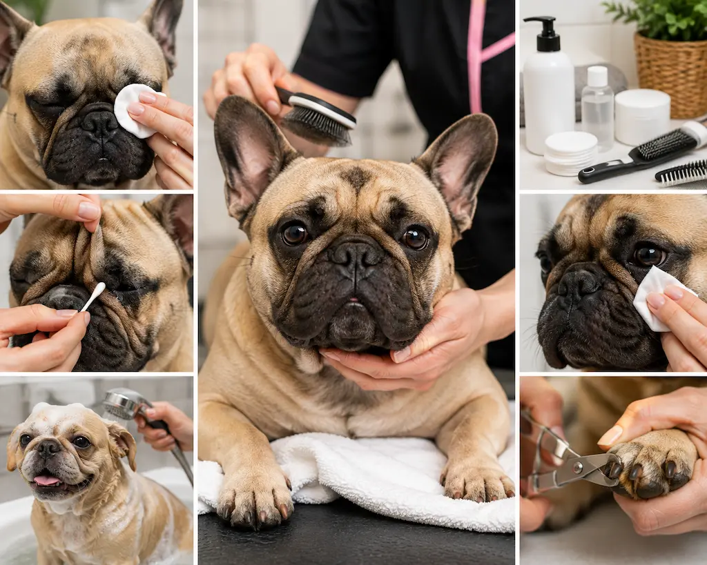 Flat-Faced Dog Grooming Routine for Eye Care