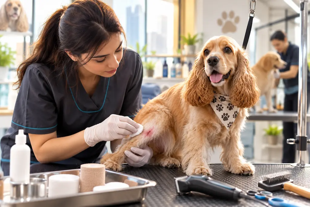Pet grooming Injuries